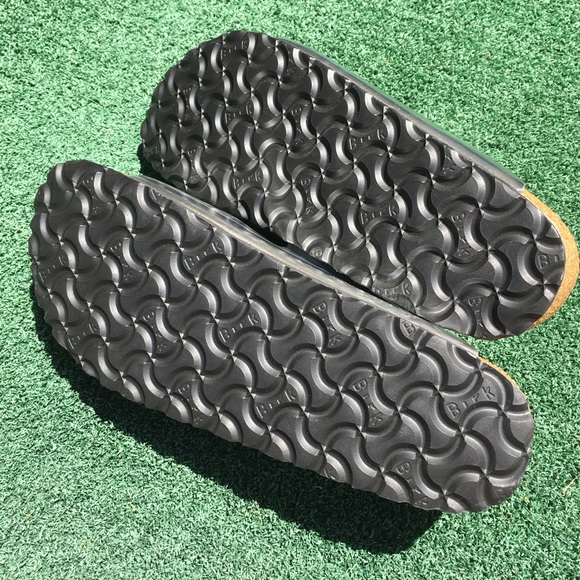 NWT Birkenstock Arizona Sandal Leather Silver 39 - Picture 6 of 8